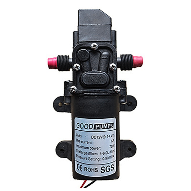 Máy Bơm Nước 12V 72W 130PSI 6L min Chuyên Dụng Rửa Xe Hơi