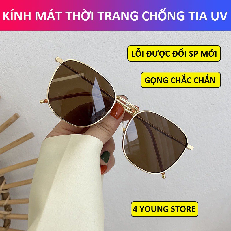 Kính mát thời trang nữ cao cấp bảo vệ mắt chống tia UV, kính râm phong cách Hàn Quốc 205 | BigBuy360 - bigbuy360.vn