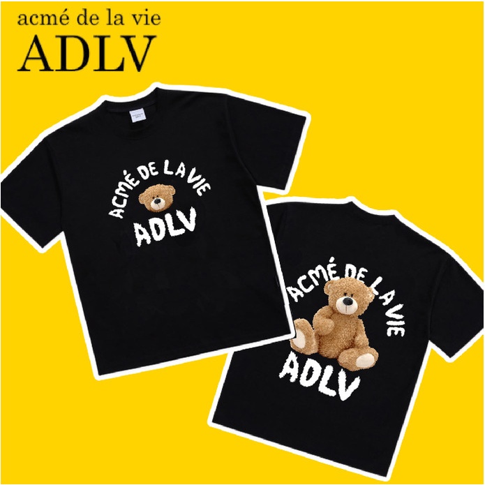 Áo thun tay lỡ form rộng ADLV Acmé de la vie Full Mẫu phong cách hàn quốc HARIQUEEN áo phông nam nữ unisex Freesize 65kg