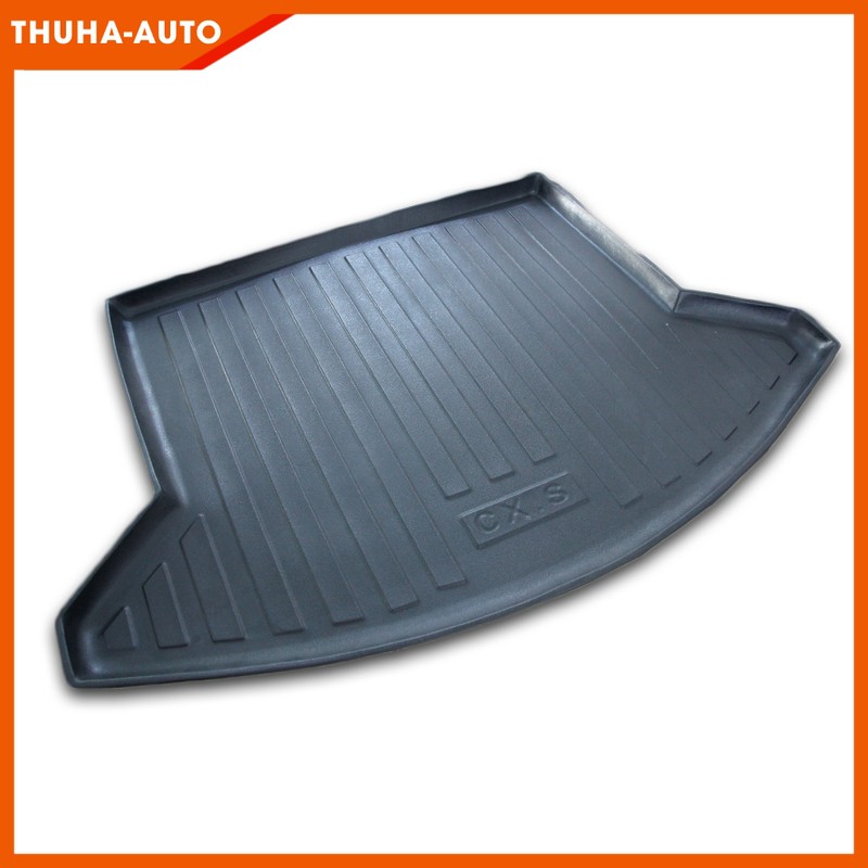 Lót cốp nhựa TPO dẻo bền tiện dụng chống thấm nước xuống sàn gây mùi dành cho xe CX5 2014-2019