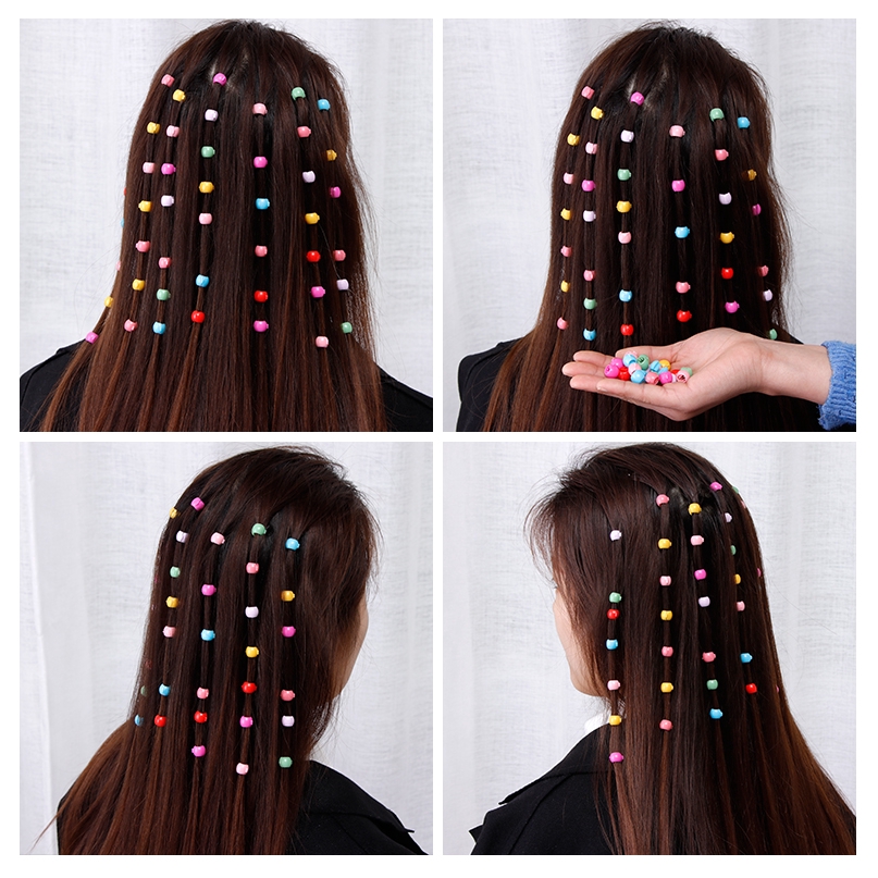 Kẹp tóc đính hạt phong cách Hàn Quốc dễ thương dành cho nữ