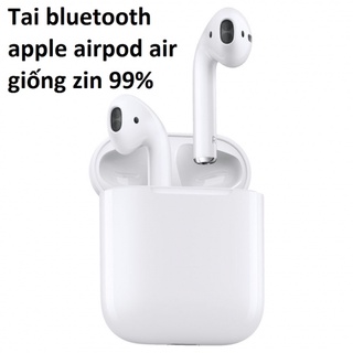 Tai nghe bluetooth Air 2 công nghệ TWS tai nghe bluetooth cảm biến dừng nhạc tự dộng kết nối định vị đổi tên check
