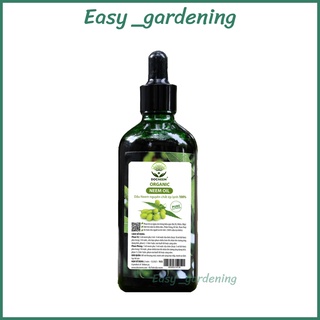 NEEM OIL 50ml - Nguyên chất trị trĩ, rệp, nhện, nấm, côn trùng sâu bệnh trên lá dành cho hoa hồng, rau sạch - 100ml