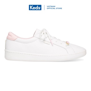 Giày Keds Nữ - Ace Ks Lips Hearts White - KD060491