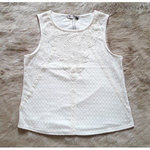 Áo kiểu phối ren TEMT cao cấp, size XL, hàng Úc, cho bạn đẹp tự tin và thoải mái