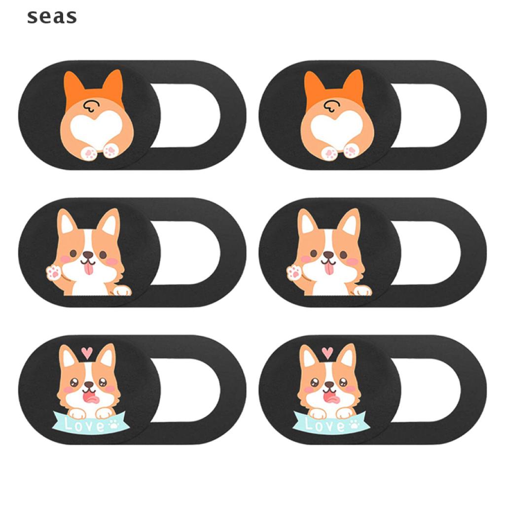 1 Vỏ Bọc Webcam In Hoạt Hình Bảo Vệ Sự Riêng Tư