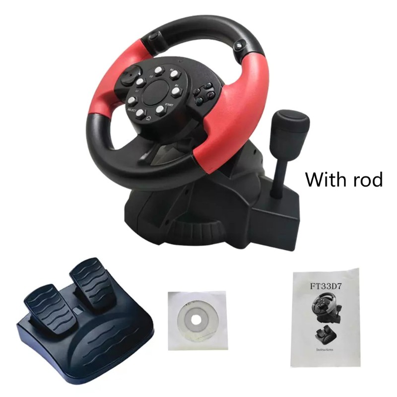 Tay cầm chơi game dạng vô lăng chuyên dùng cho FT33D3 D7 SERIES PS 3 / PS 2 / PC (D-Input / X-Input)