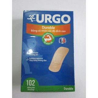 Băng cá nhân Urgo Durable 102 miếng/hộp