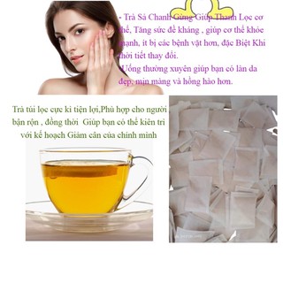 trà chanh xả gừng