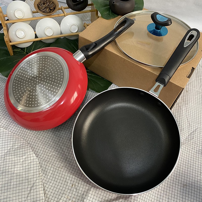 Chảo chống dính sâu lòng có nắp kính size 24cm 26cm dùng được mọi loại bếp