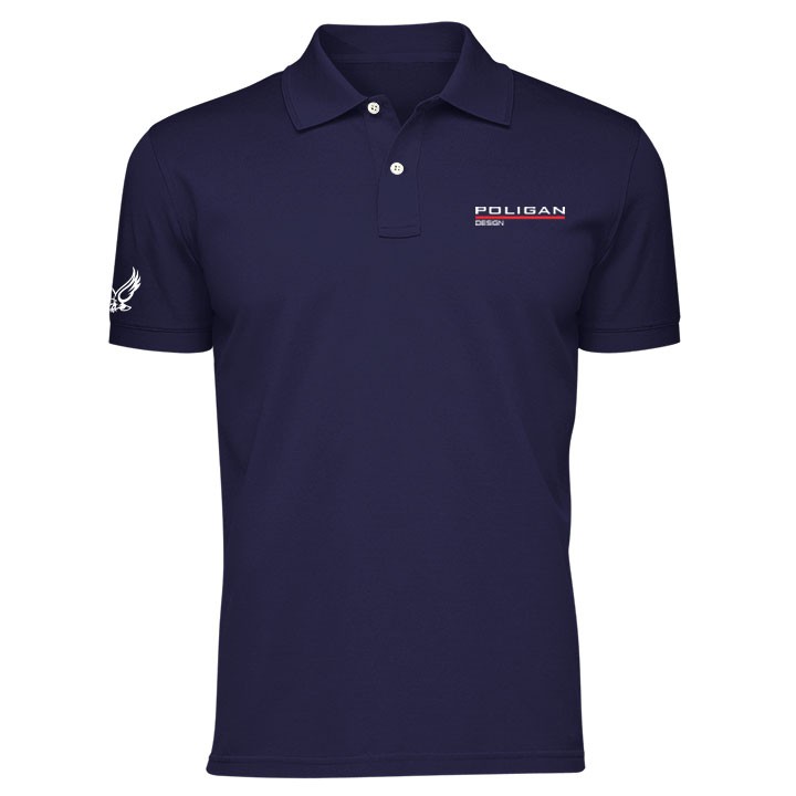 Áo polo nam Depstyle Poligan PT104, chất liệu thun poly 4 chiều thoáng mát, thấm hút mồ hôi