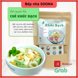 [SỈ_LẺ] Set Chè Khúc Bạch Nấu 20-22 Chén (Set Đại) - Bếp nhà Soona