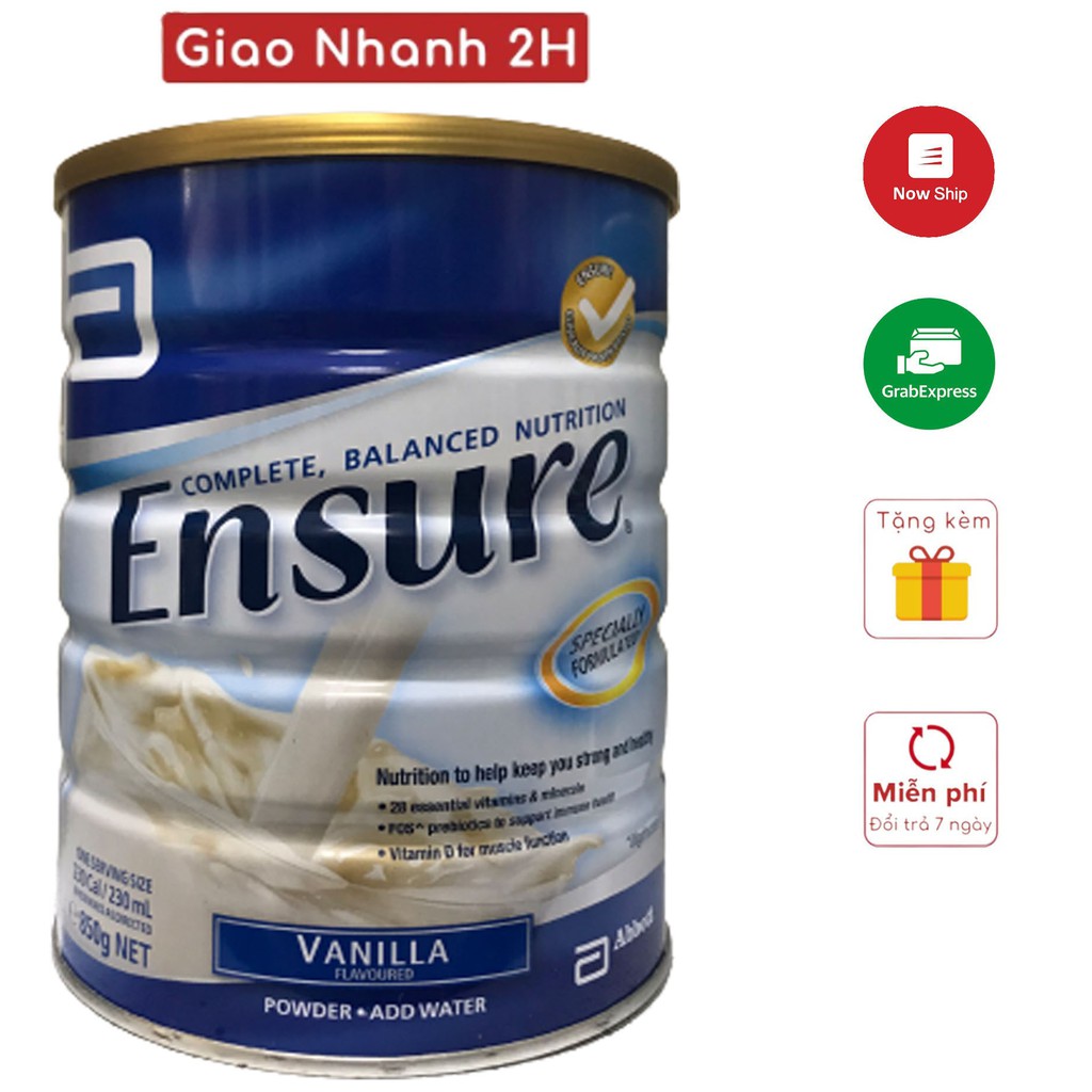 Ensure Úc 850gr nội địa sản phẩm chính hãng.