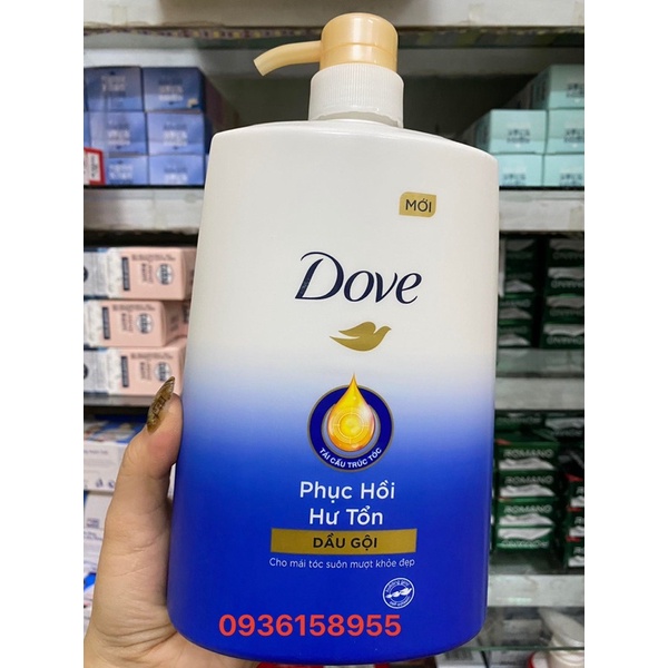 880g Dầu Gội DoVe phục hồi hư tổn