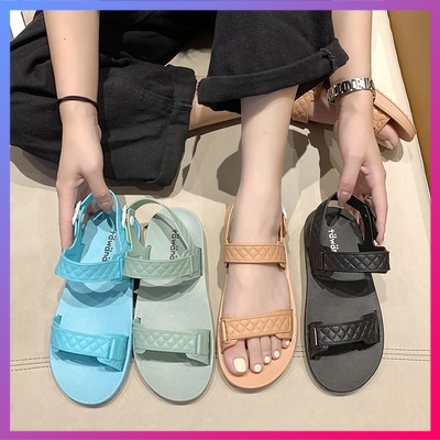 [NEW ARRIVAL] Giày dép nữ, Sandals nữ cao su dẻo, 4 Màu Hot Trend (LX2003-4)