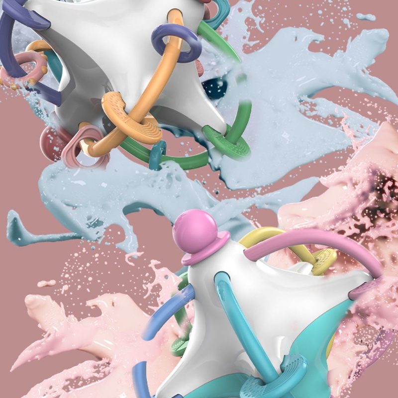 Lục Lạc Đồ Chơi Ngậm Mọc Răng Dành Cho Các Bé 0-6 - 12 Tháng Tuổi