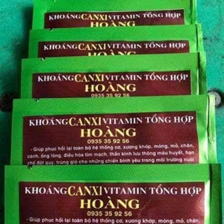 Khoáng Canxi vitamin tổng hợp Hoàng