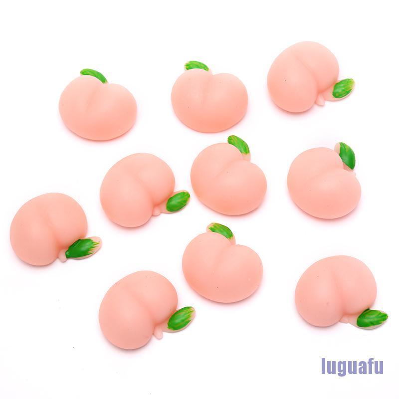 Đồ Chơi Xốp Squishy Giảm Stress Hình Quả Đào Dễ Thương Cho Bé