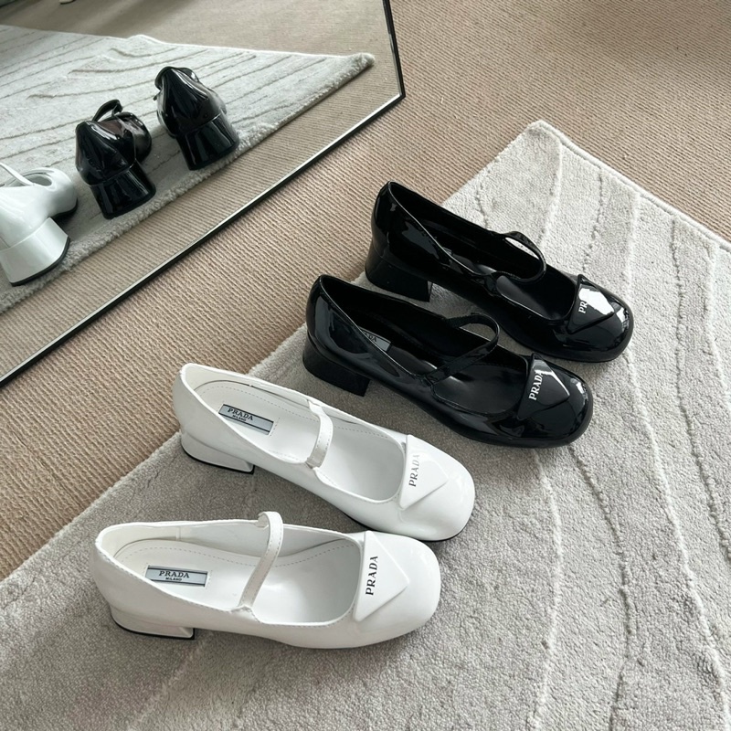 Sorami.Shoes- Sandal mũi tròn da bóng 5cm cao cấp