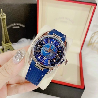 Đồng Hồ Omega Mặt Bản Đồ Nam Máy Pin Chống Nước Cực Bền Bảo Hành 24 Tháng
