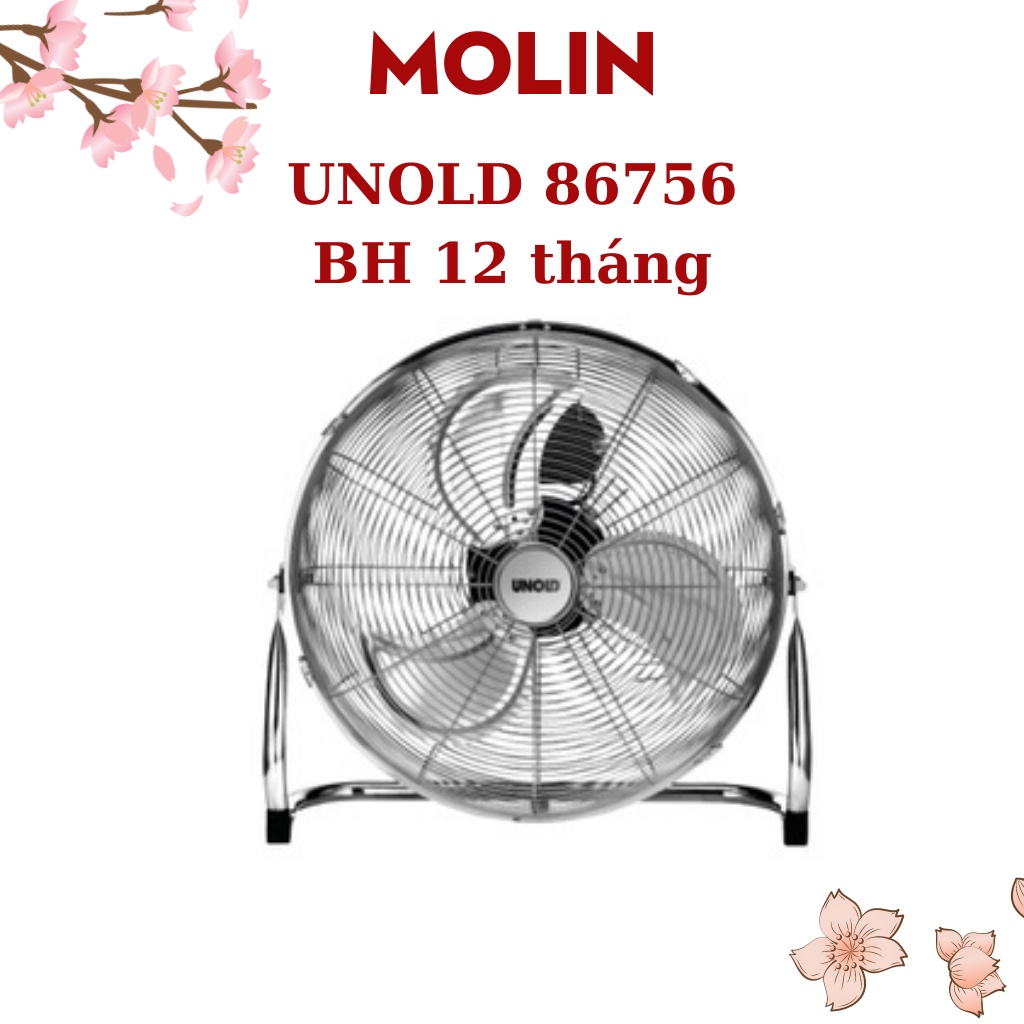 Quạt sàn UNOLD 86756 xoay chiều đa năng công suất lớn nhập Đức [Bảo hành 12 tháng]