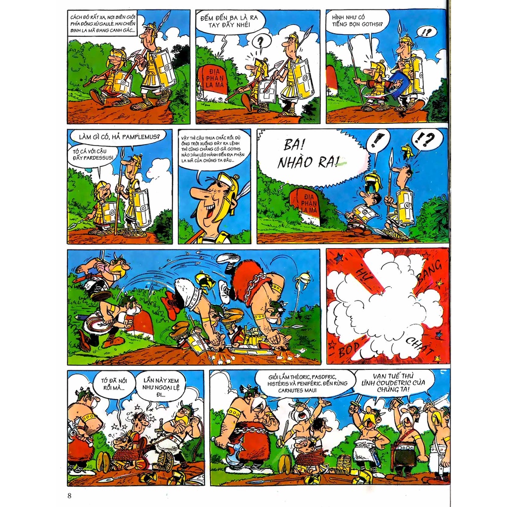 Sách - Astérix - Astérix Và Người Goth