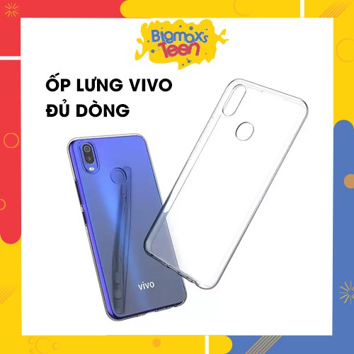 Ốp lưng Vivo Y11 y91c y91 y91i v15 v11 s1 U10 - Ốp Vivo dẻo trong suốt bảo vệ máy cực tốt