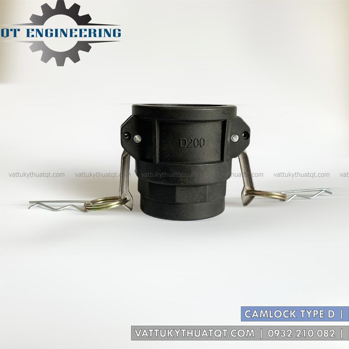 Khớp Nối Nhanh Camlock Bằng Nhựa | Kiểu D | DN15-DN100