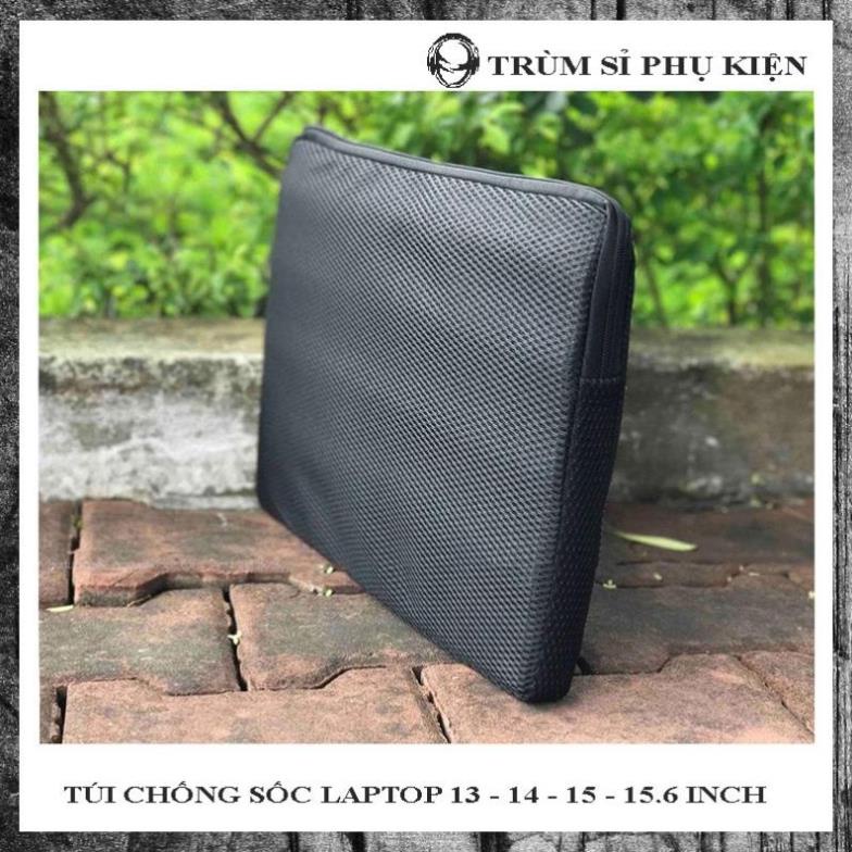 [Loại I] Túi chống sốc Laptop 12&quot;/ 14&quot;/ 15&quot; + Tặng 1 bàn di chuột cao cấp  - SPANA