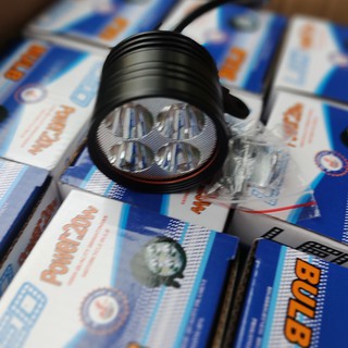 Đèn led trợ sáng L4 ngắn 3 chế độ sáng gắn chân gương