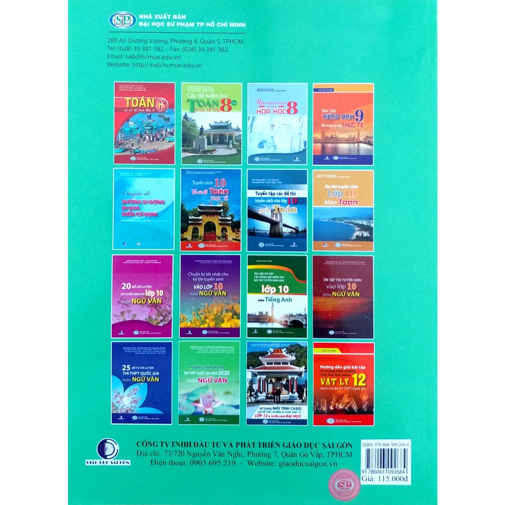 Sách Ôn Tập Và Luyện Thi Vào Lớp 10 Và Lớp Chuyên Môn Tiếng Anh
