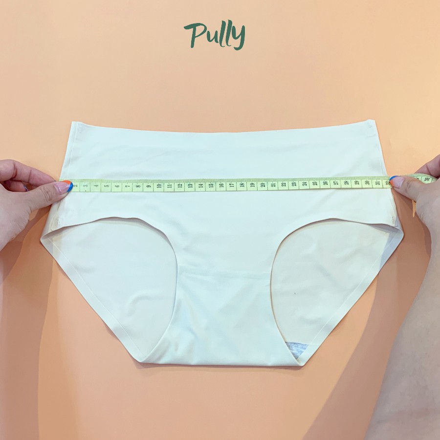 Quần lót su đúc không đường may ôm mông mềm mát cao cấp đen/trắng/nude - PULLY SHOP