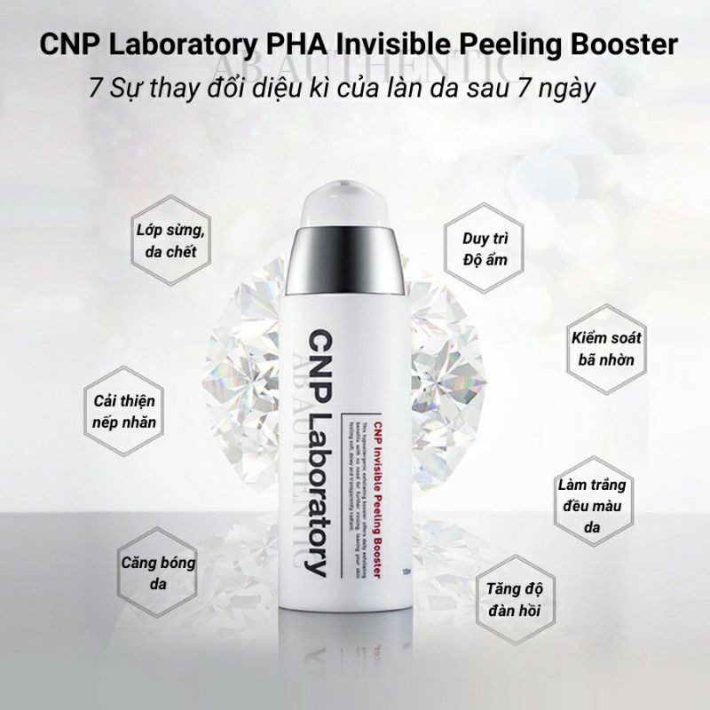 Sample thay da hóa học an toàn CNP Invisible Peeling Booster 1ml