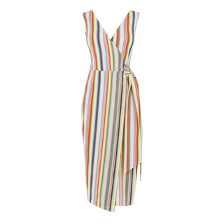 Đầm Warehouse CANDY STRIPE MIDI DRESS