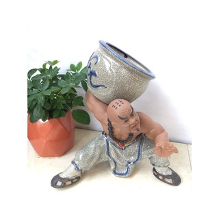 Chậu tượng La Hán cõng vò