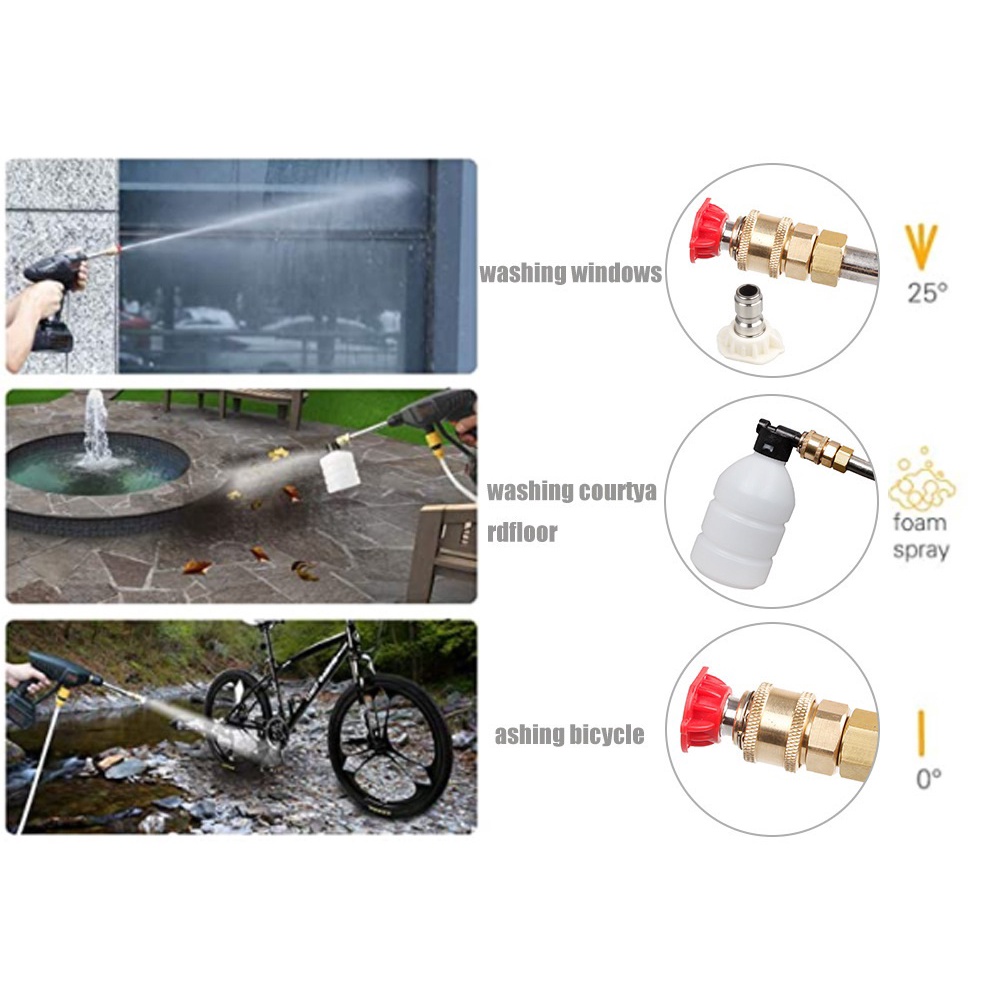 Máy phun xịt rửa di động không dây HASAKA dùng pin 118v- Máy rửa xe áp lực cao-Phun Cây Cảnh, Xịt Rửa Vệ Sinh