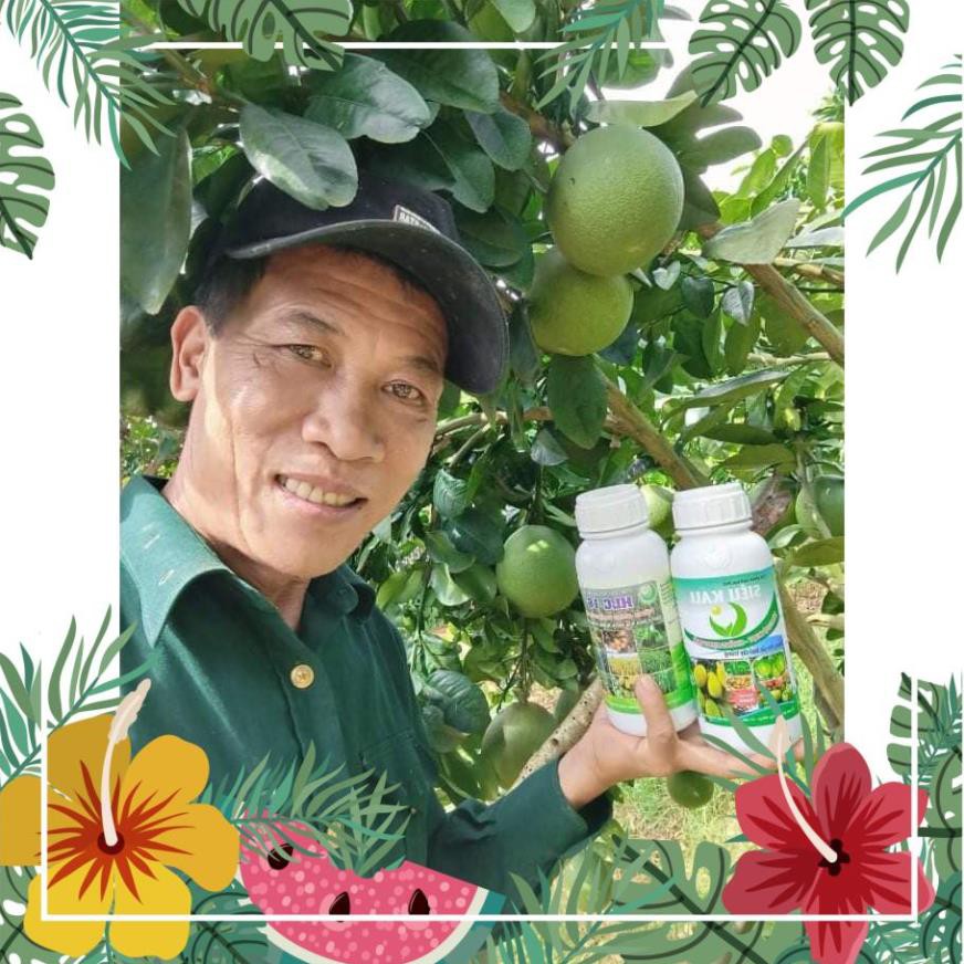 PHÂN BÓN HỮU CƠ CAO CẤP HLC 16 - PHÂN BÓN LÁ KÍCH MẦM KÍCH CHỒI DƯỠNG TRÁI CHO CÂY ĂN QUẢ, HOA, CÂY CẢNH, RAU MÀU- 500ML