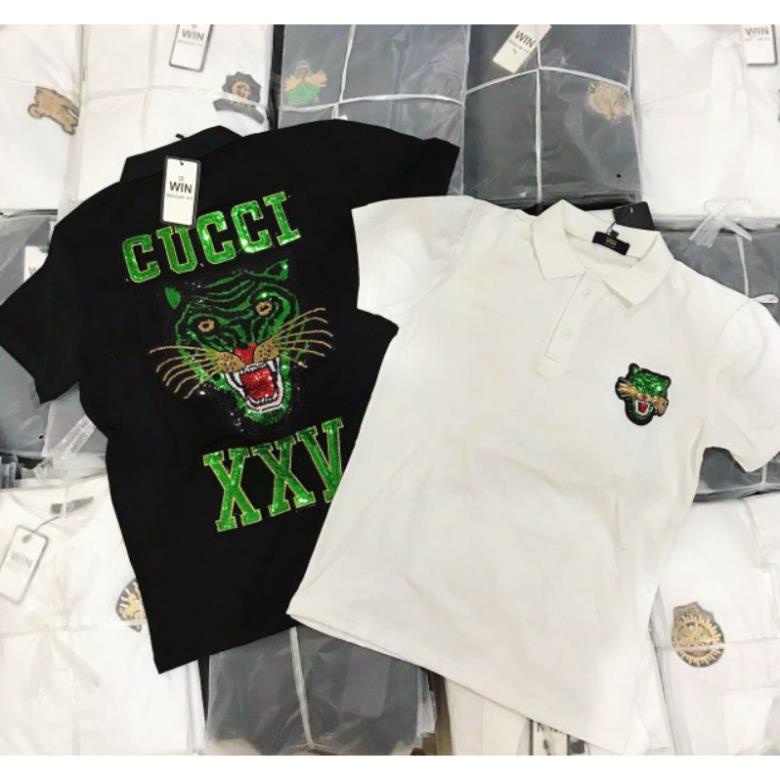THUN TRỤ KIM SA GUCCI MẶT HỔ ĐÍNH ĐÁ THẤM HÚT MỒ HÔI ⚡