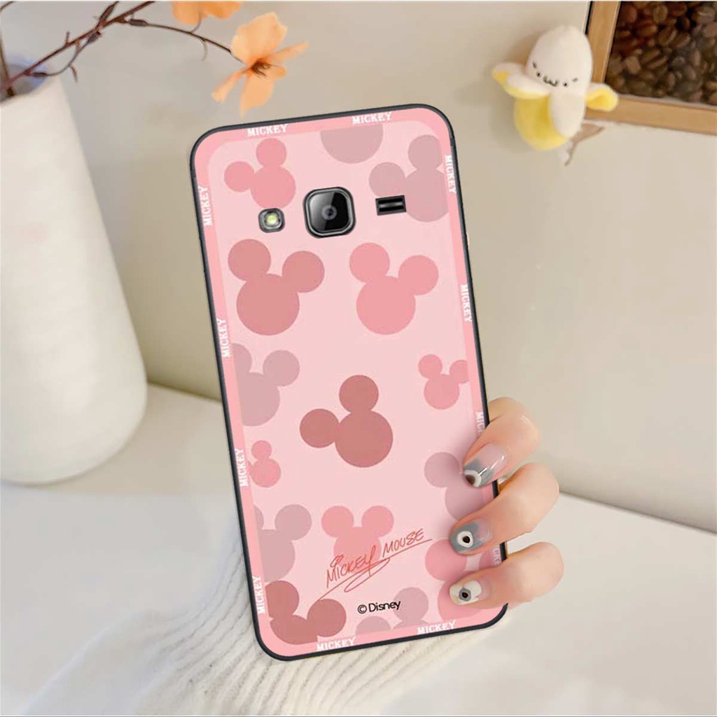 Ốp lưng điện thoại Samsung J310 / J3 2016 hình mic key min nie mouse thời trang, vỏ ốp rẻ đẹp