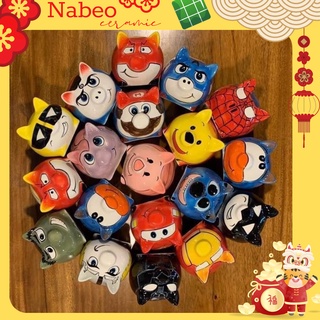 Lơn Tiết Kiệm Siêu Nhân⚡️Heo Đất Hoạt Hình Cho Các Bé ⚡️ Gốm Sứ Bát Tràng ⚡️Heo Tiết Kiệm