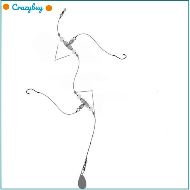 Cr Set 10 Phụ Kiện Câu Cá Hình Chữ T Có Thể Xoay Tiện Dụng