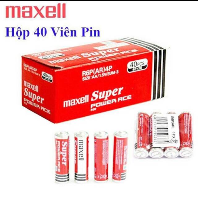 Pin Maxell 2A Hộp 40V.