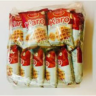 [Combo 24 cái] Bánh Trứng Tươi Chà Bông Karo Richy (26gr/Gói)