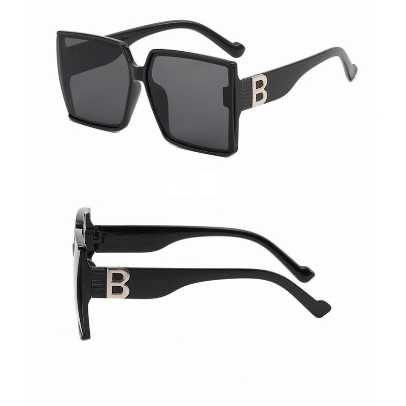 Kính Chống Nắng Gọng Vuông Bản Lớn Nhiều Màu Sắc Thời Trang Phong Cách Hàn Quốc