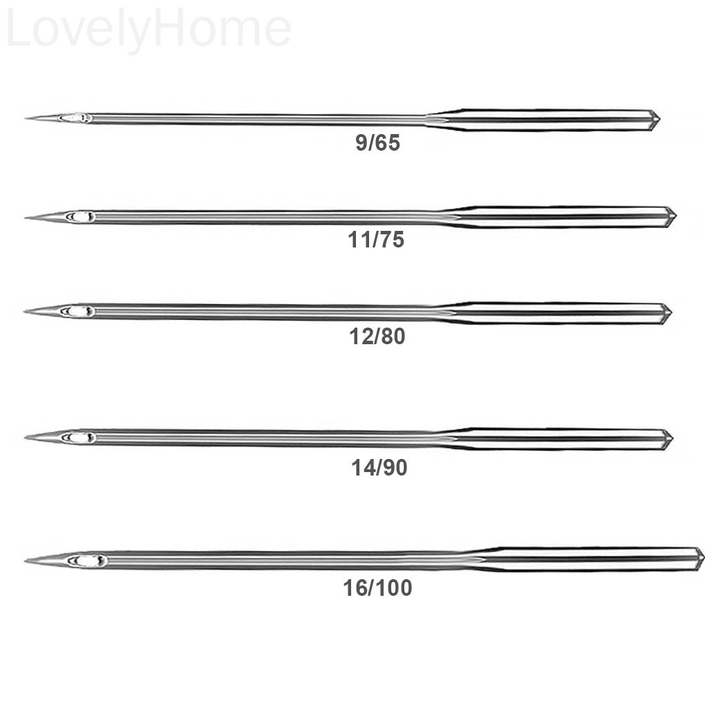 Bộ 50 Kim May Thay Thế Cho Máy May Brother 9/65 11/75 12/80 14/90 16/100