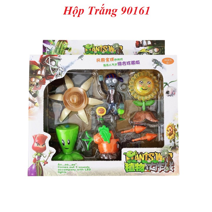 Đồ Chơi Plants Vs Zombies Hoa Quả Nổi Giận KINPOW Nhiều Nhân Vật Cho Bé Sắp Xếp Đội Hình Chiến Đấu