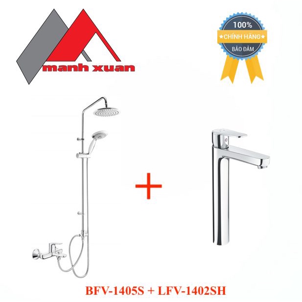 Combo trọn bộ INAX BFV-1405S + LFV-1402SH