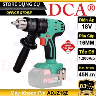 18v thân máy khoan dùng pin dca 18v adjz16z | động cơ không chổi than