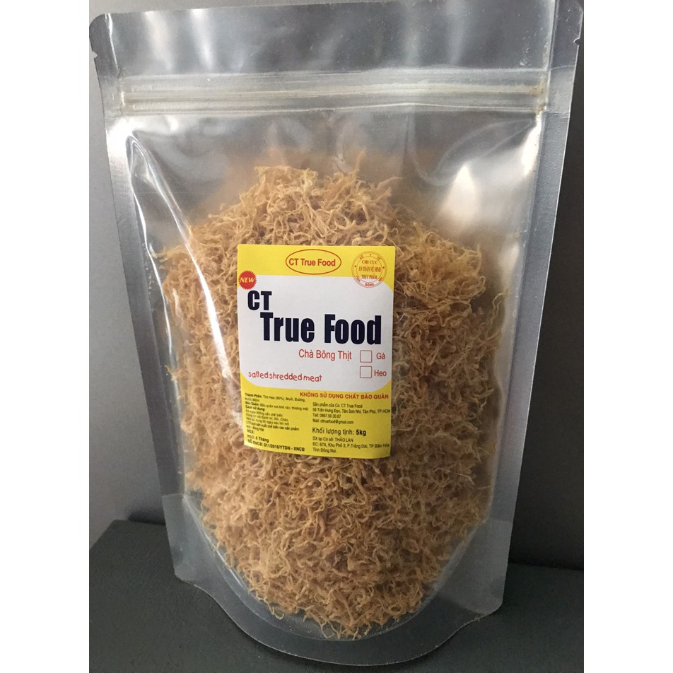 Ruốc mắm thơm - Chà bông sợi thơm mắm / CT True Food - Túi 5 Kg