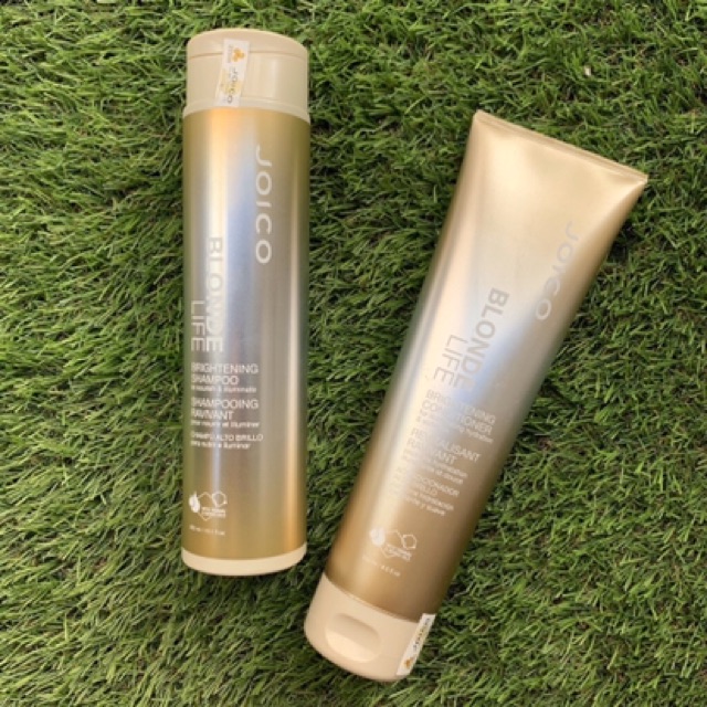 Dầu gội xả dành cho tóc tẩy JOICO BLONDE LIFE BRIGHTENING 300ml/250ml